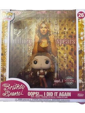 Funko Pop Albums Special Edition - Britney Spears Oops!… I Did It Again
